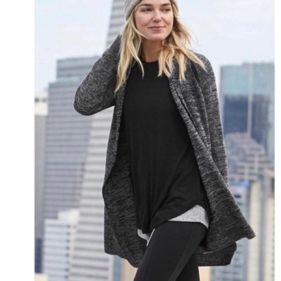 Athleta Sweaters - Athleta Cya Horizon Wrap Cardigan Sweater Sz S